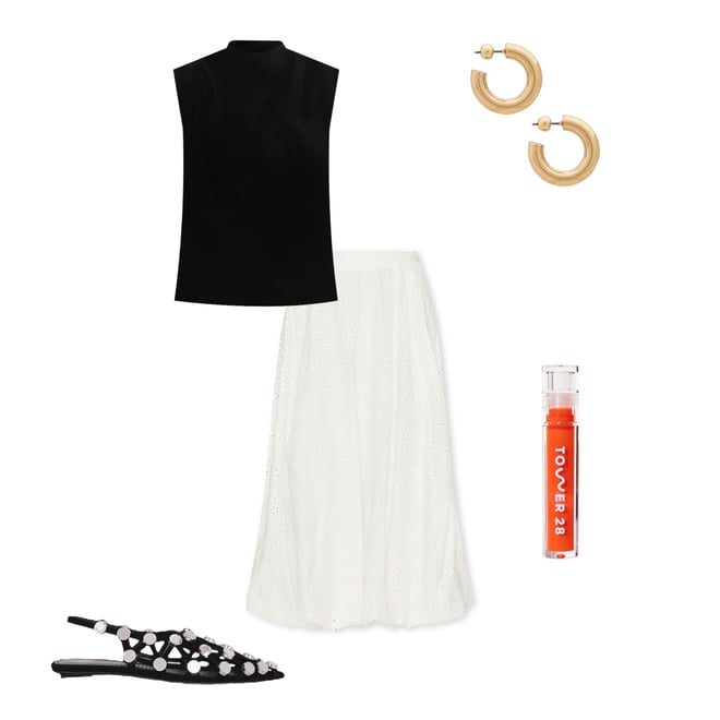 4th bundle featuring 4 items which compliment Grid Ballerina Flat