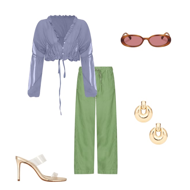 2nd bundle featuring 4 items which compliment X Revolve Bali Top