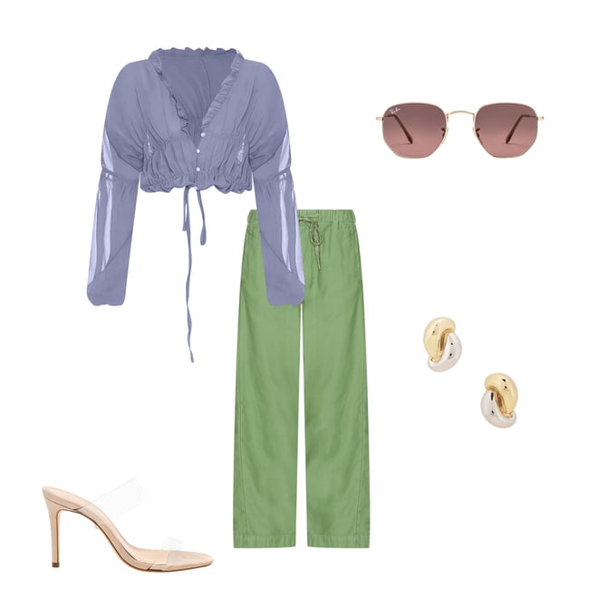 2nd bundle featuring 4 items which compliment X Revolve Bali Top