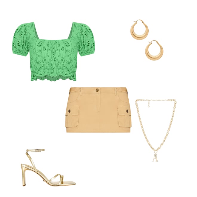 2nd bundle featuring 4 items which compliment Leah Top
