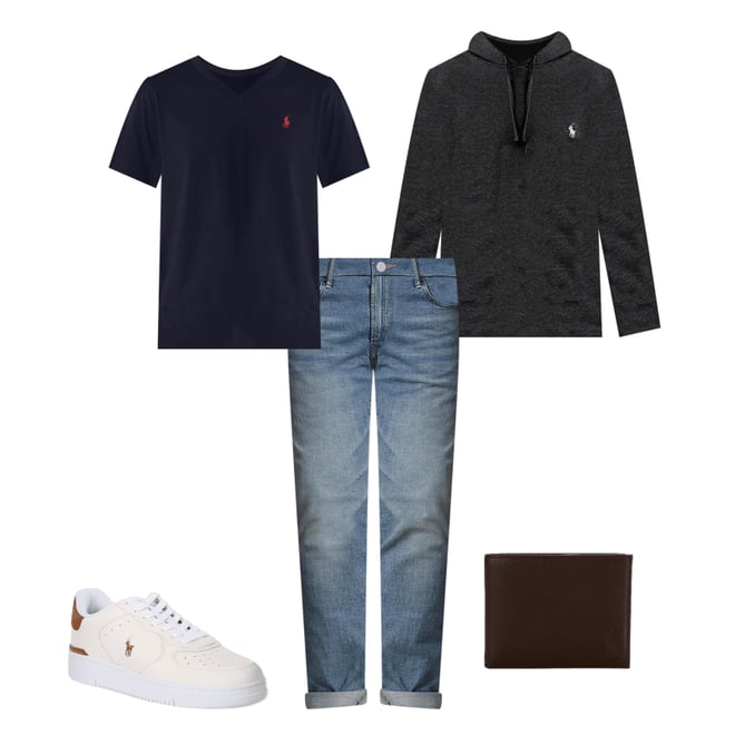Polo by Ralph Lauren Gジャン DR. JEAN Polo Ralph Lauren Embroidered-Logo Denim Shirt | Saks Fifth