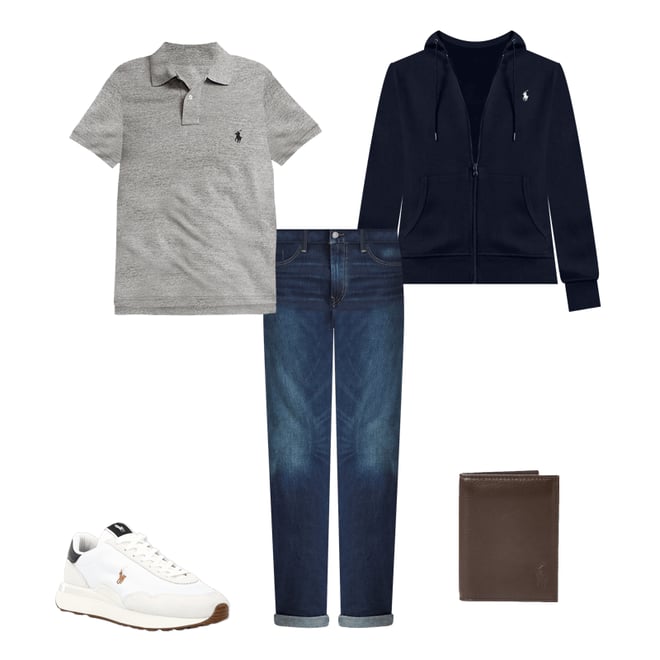 Polo Ralph Lauren Hampton Relaxed Straight-Fit Stretch Jeans