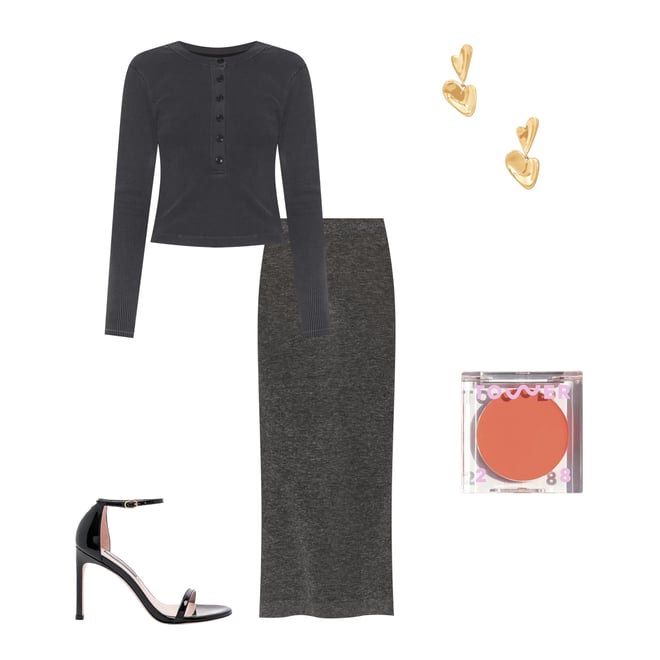 2nd bundle featuring 4 items which compliment Mae Maxi Knit Skirt