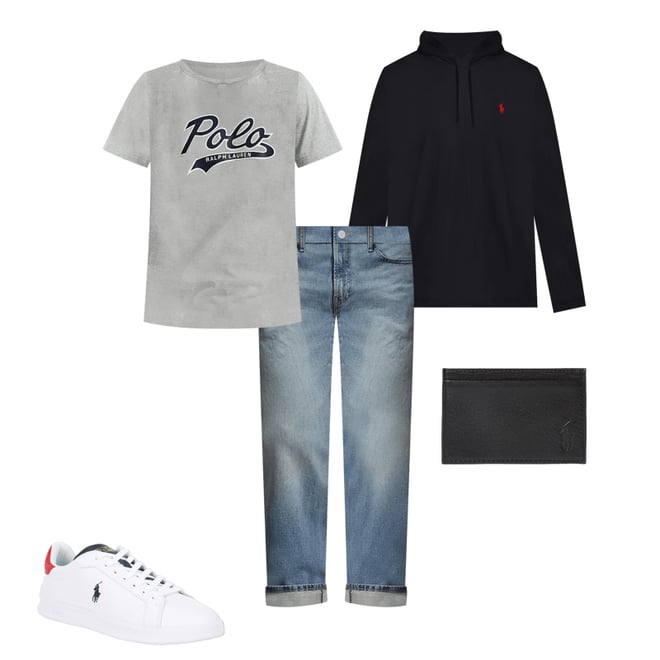 Polo Ralph Lauren Hampton Relaxed Straight-Fit Stretch Denim