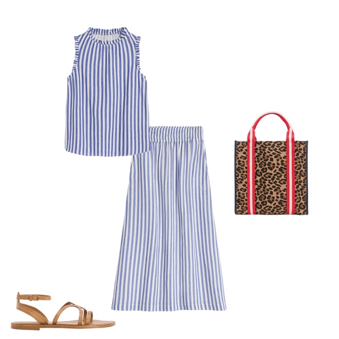 2nd bundle featuring 3 items which compliment Sophie Ruffle Double Cloth Top