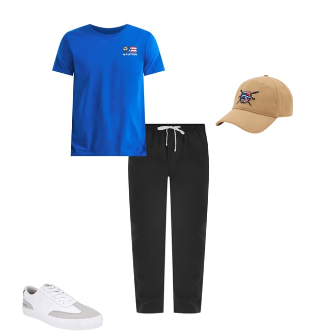 Embroidered Graphic Cap