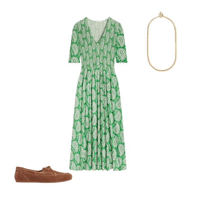 2nd bundle featuring 2 items which compliment Bethany Smocked Jersey Dress-Paradise Green, Paisley Heart
