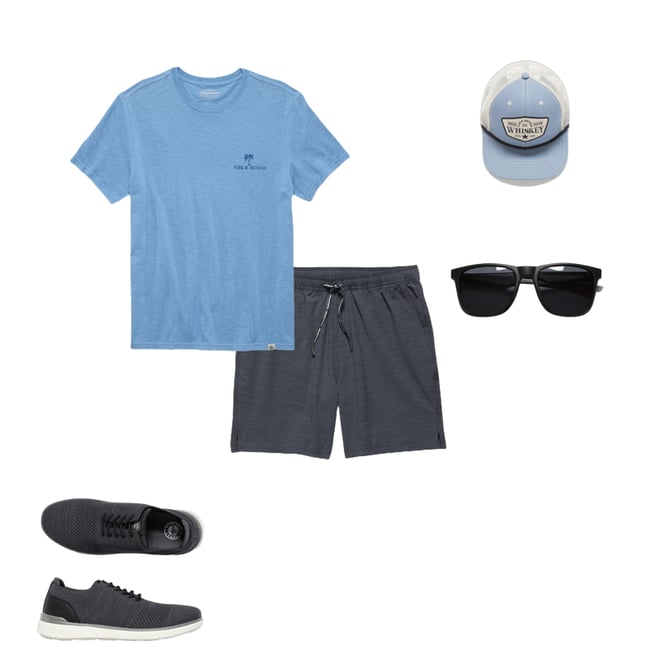 2nd bundle featuring 4 items which compliment  Lockhart Volley Shorts - 7” Inseam - Charcoal