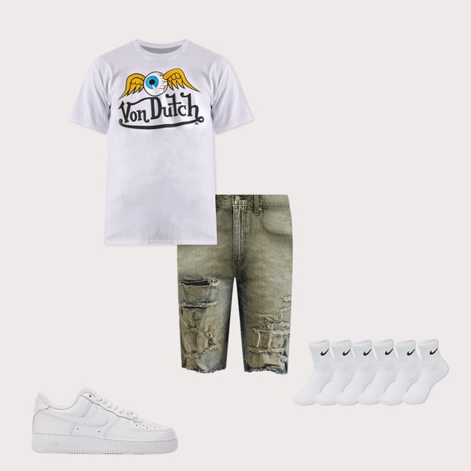 Jordan Craig Basic Denim Shorts