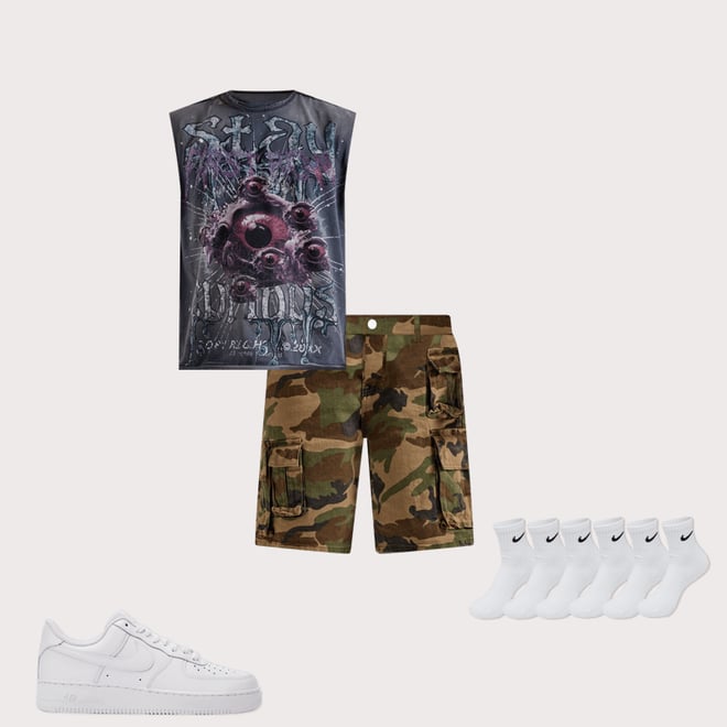First Row Stay Curious Sleeveless Tee