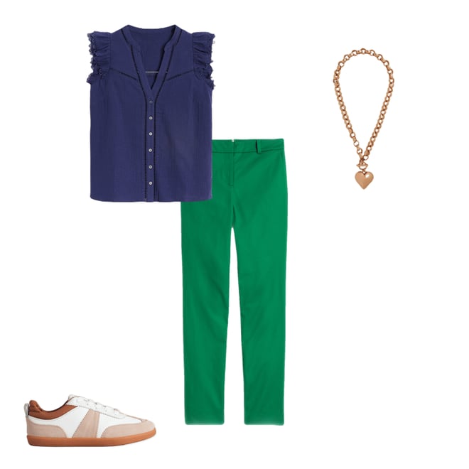 3rd bundle featuring 3 items which compliment Richmond Trousers-Rich Emerald