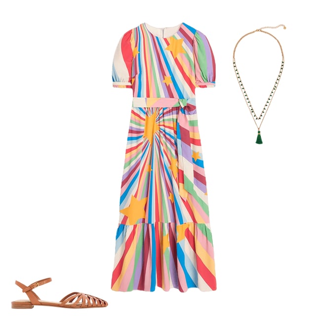 2nd bundle featuring 2 items which compliment Multi Strap Pointed Sandals