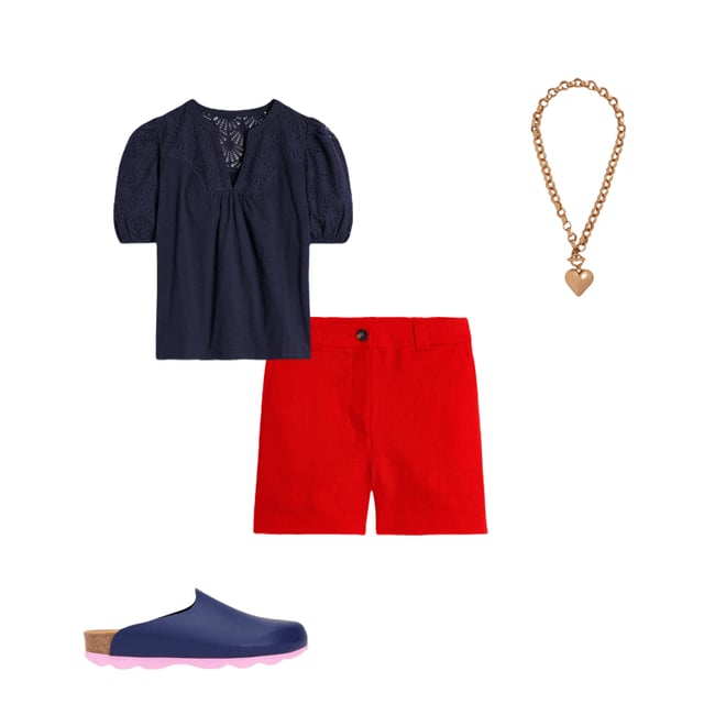 4th bundle featuring 3 items which compliment Dolly Broderie Top