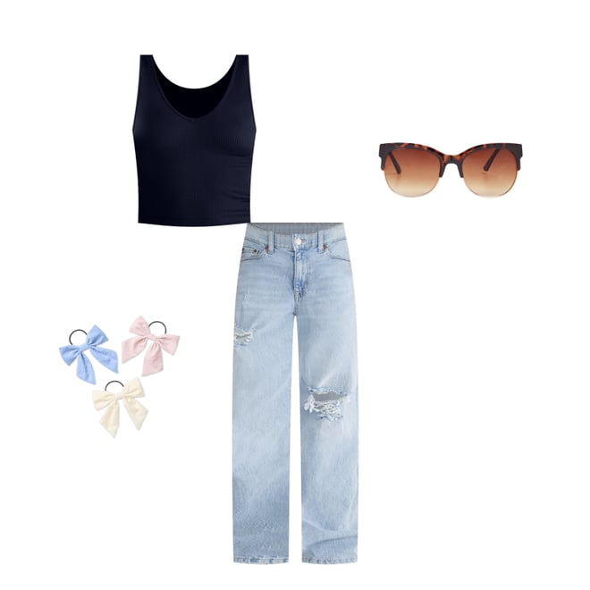 Curvy High-Rise Baggy Jean