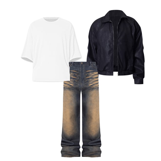 Grandpa's Bomber Jacket - Black | mnml | shop now Grandpa's Bomber Jacket - Black | mnml | shop now