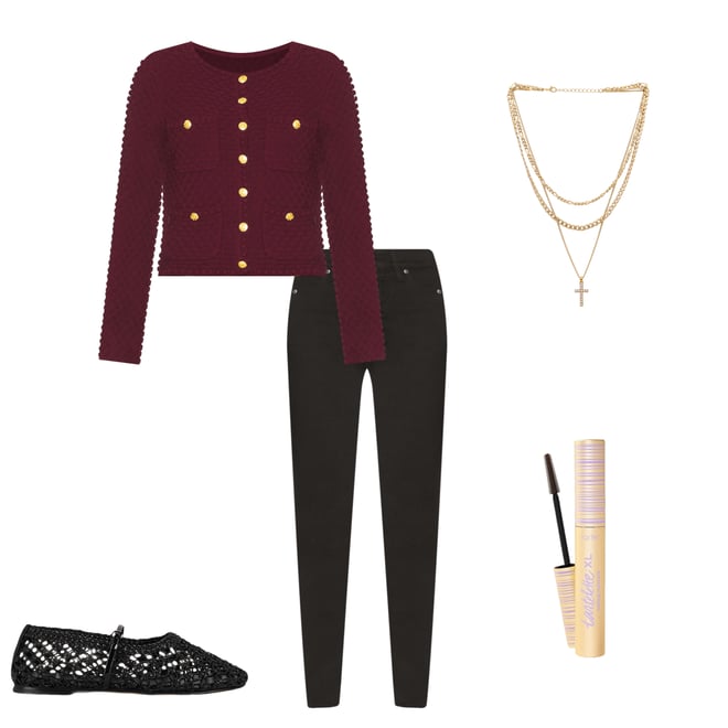 2nd bundle featuring 4 items which compliment High Waist Solitaire Jeans