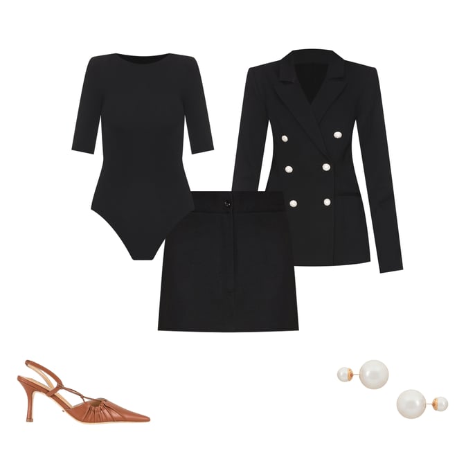 5th bundle featuring 4 items which compliment Ballet Boatneck Bodysuit