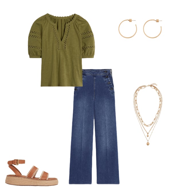 1st bundle featuring 4 items which compliment Maisy Rikrak Trim Top