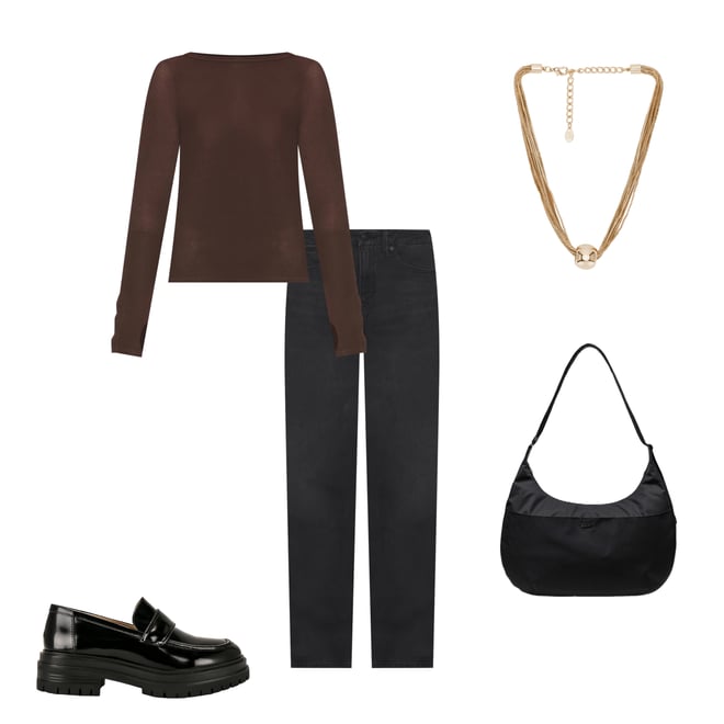 2nd bundle featuring 4 items which compliment Sorento Snap Cuff Top