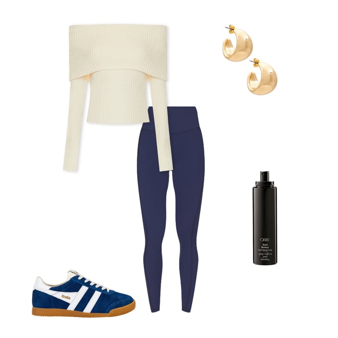 1st bundle featuring 4 items which compliment Namir Off Shoulder Sweater