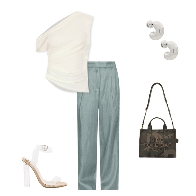 1st bundle featuring 4 items which compliment by Marianna Mikah Top