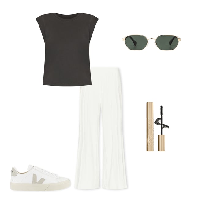 2nd bundle featuring 4 items which compliment CozyChic Ultra Light Palazzo Pant