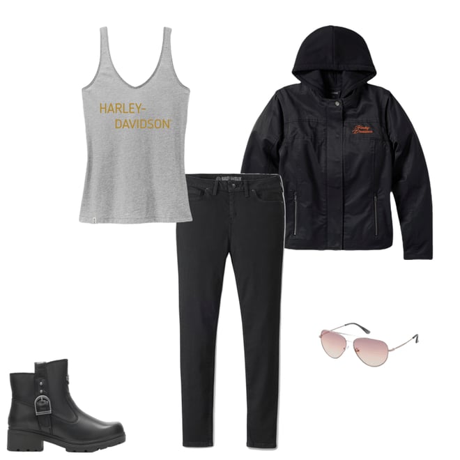 Miss Enthusiast 3-in-1 Textile Jacket | Harley-Davidson USA Miss Enthusiast 3-in-1 Textile Jacket | Harley-Davidson USA