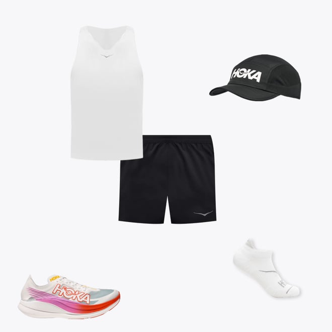 HOKA ONE ONE® Race Day Singlet for Men | HOKA ONE ONE®