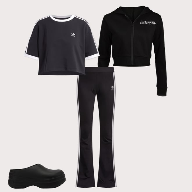 Adidas 3-Stripes Loose Cropped Tee – DTLR