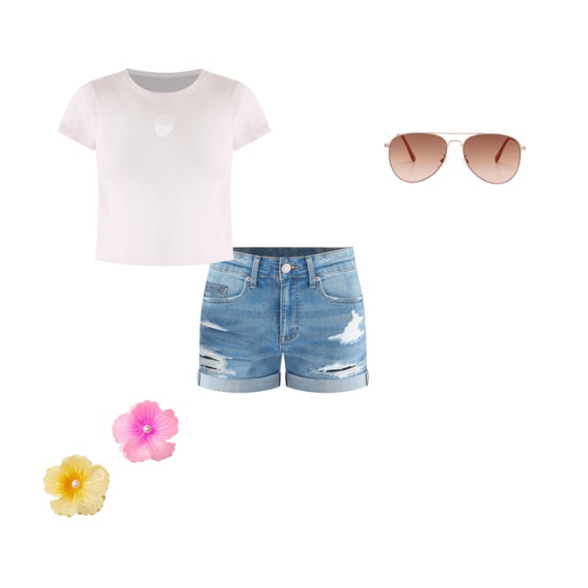 Premium Seriously Stretchy High-Rise Denim Midi Shorts