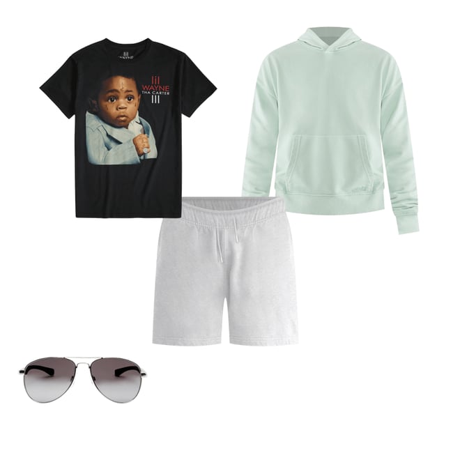 Solid Fleece Shorts 5.5"