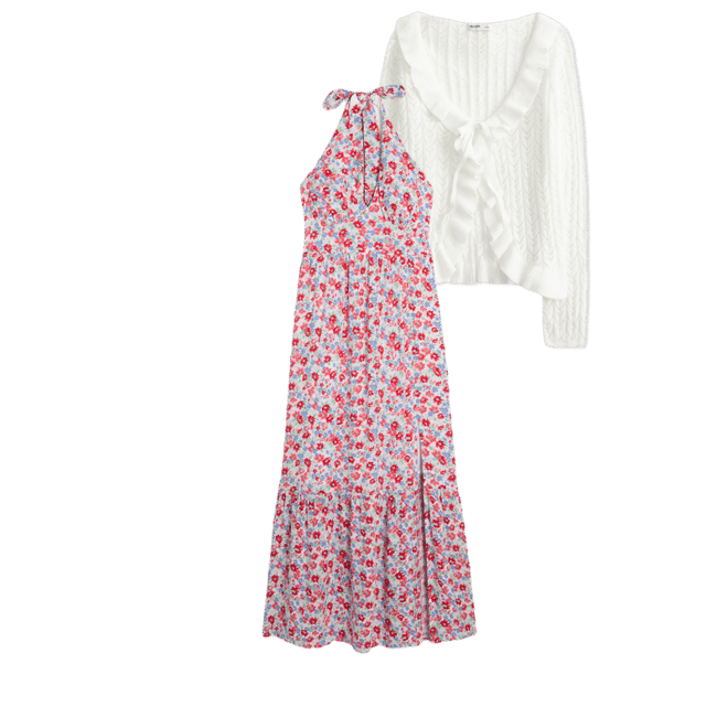 Halter Midi Dress