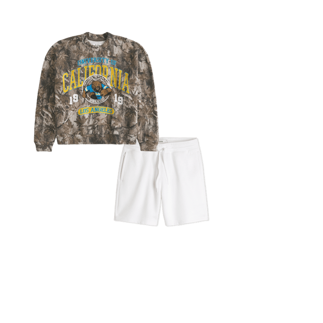 Above-the-Knee Fleece Icon Shorts