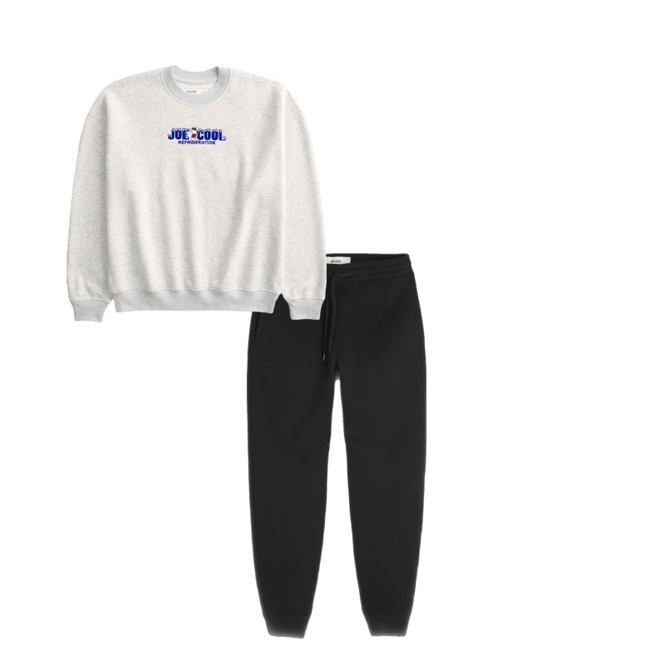 Boxy Snoopy Joe Cool Graphic Crew Sweatshirt