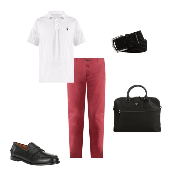 Polo Ralph Lauren Big & Tall Classic-Fit Flat-Front Stretch Polo Ralph Lauren Big & Tall Classic-Fit Flat-Front Stretch