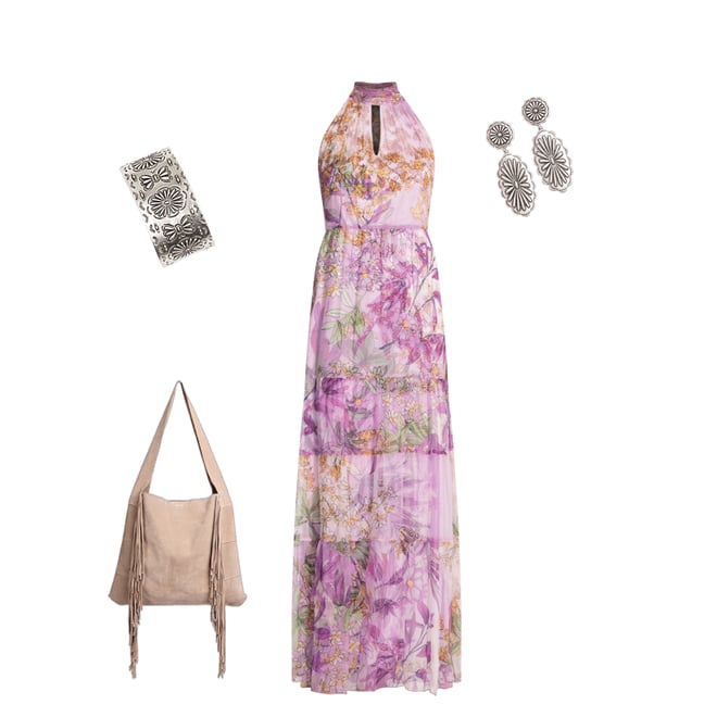 Buy RIONA HALTER MAXI DRESS | Johnny Was