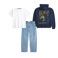 University of Michigan Wolverines Graphic Hoodie