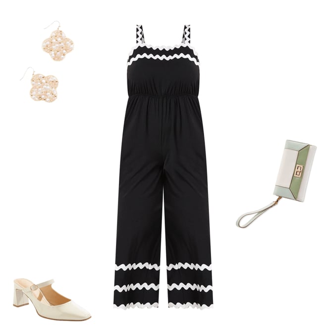  Cato Fashions | Cato Plus Size Ric Rac Jumpsuit