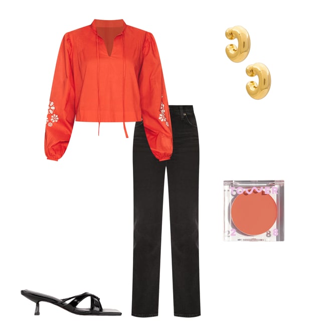 1st bundle featuring 4 items which compliment Salm Top