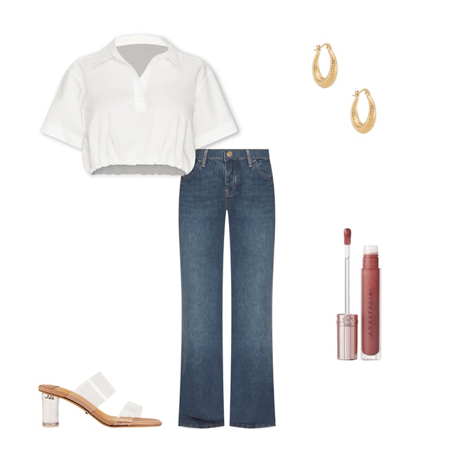 4th bundle featuring 4 items which compliment Nicky Short Sleeve Crop Top