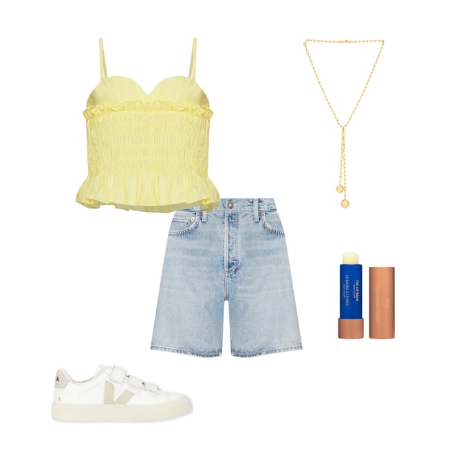 2nd bundle featuring 4 items which compliment Celeste Shirred Top