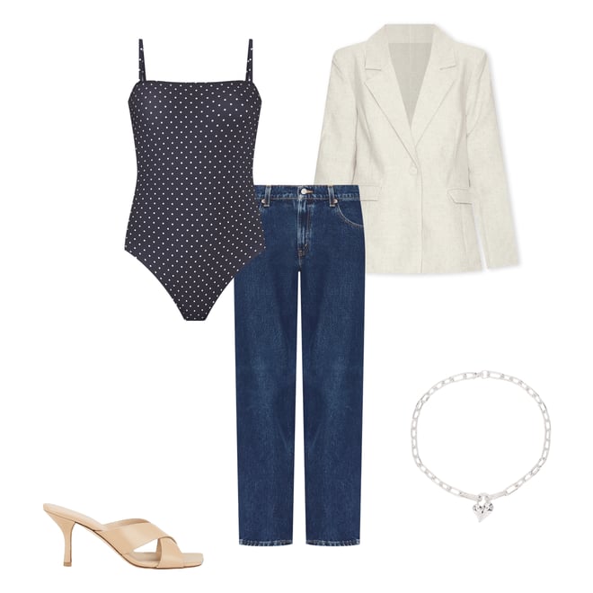 3rd bundle featuring 4 items which compliment Relaxed Wool Blazer