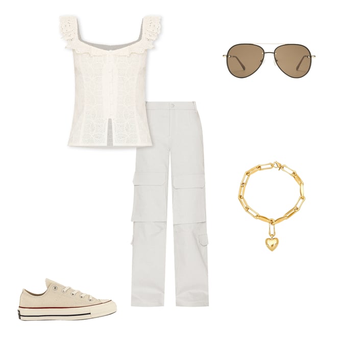 1st bundle featuring 4 items which compliment Aurelia Top