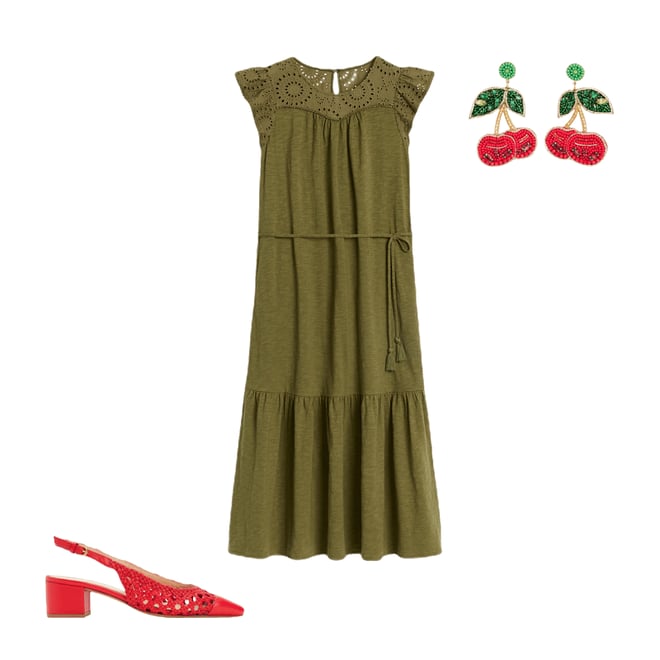 6th bundle featuring 2 items which compliment Juliet Broderie Midi Dress