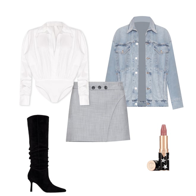 1st bundle featuring 4 items which compliment Wayne Denim Jacket
