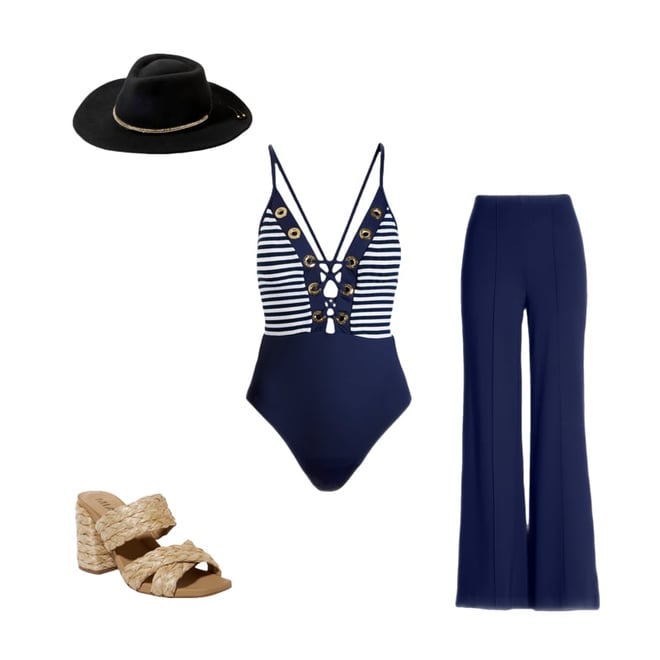 Malibu Ultimate Pull-On Ponte Pant Navy