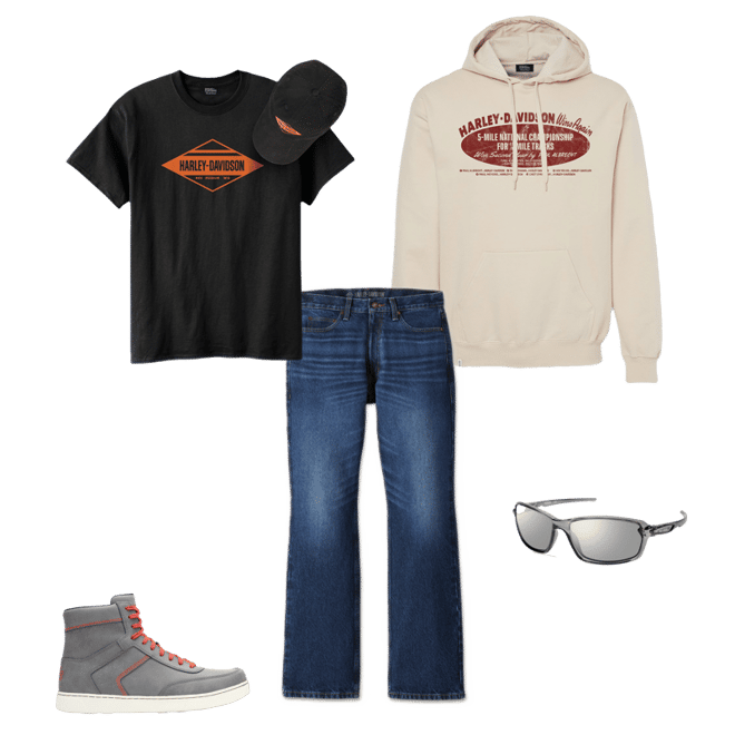 Men's Archive Poster Midweight Hoodie | Harley-Davidson USA