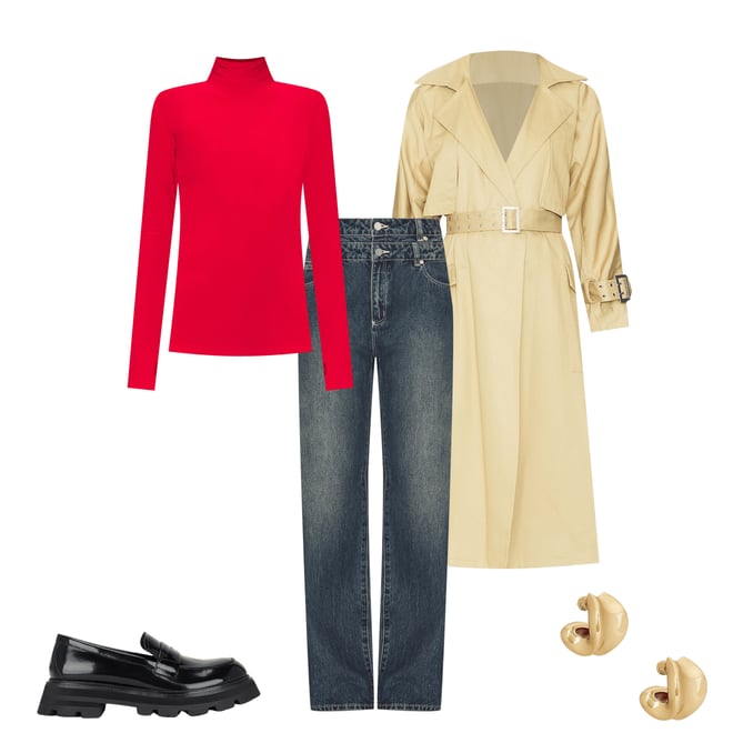 1st bundle featuring 4 items which compliment x REVOLVE Turtle Top