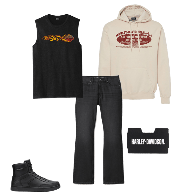 Men's Archive Poster Midweight Hoodie | Harley-Davidson USA