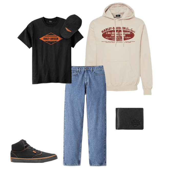 Men's Archive Poster Midweight Hoodie | Harley-Davidson USA